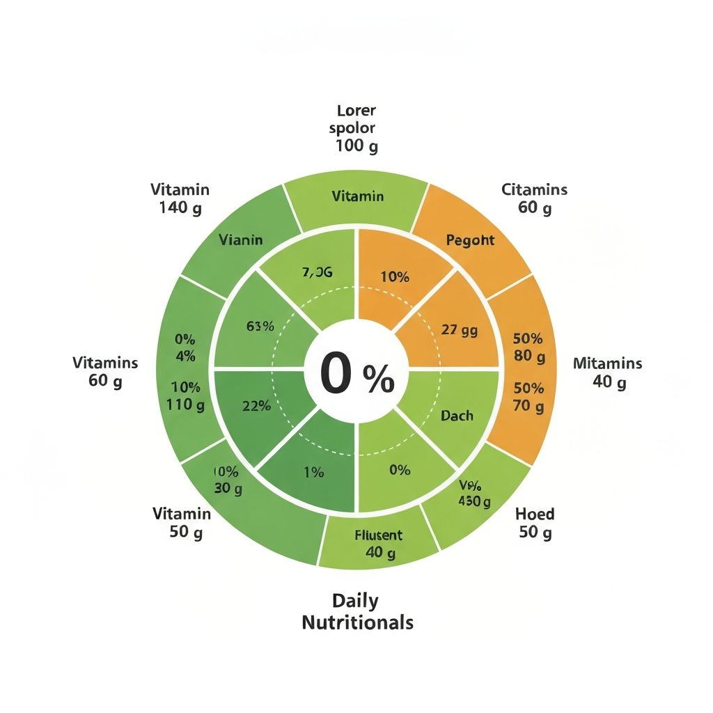 Daily nutrient infographic